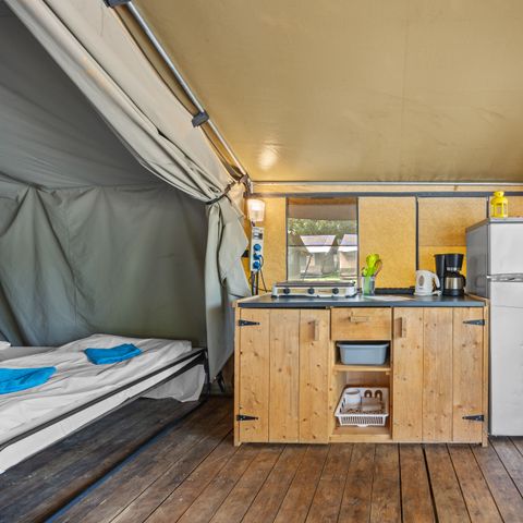 CANVAS AND WOOD TENT 5 people - Safari tent Harmony