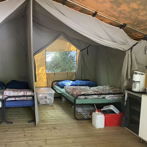 CANVAS AND WOOD TENT 5 people - Safari tent Harmony