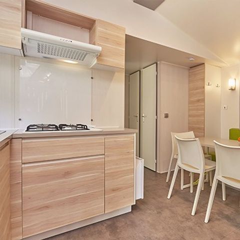 MOBILE HOME 6 people - Comfort | 3 Bedrooms | 6 Pers | Raised terrace | Air conditioning | TV