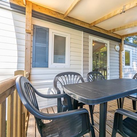 MOBILE HOME 6 people - Comfort | 3 Bedrooms | 6 Pers | Raised terrace | Air conditioning | TV