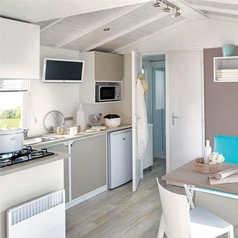 MOBILE HOME 4 people - Comfort | 2 Bedrooms | 4 Pers | Small Terrace | Air conditioning | TV