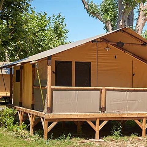 TENT 5 people - Super Lodge Tent | 2 Bedrooms | 4/5 Pers. | No bathroom