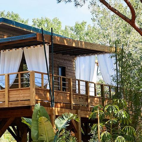 BUNGALOW 4 people - Lodge on stilts - Kabane 2/4 bathrooms