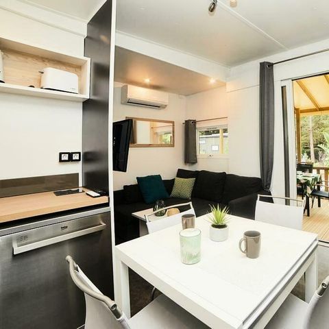Mobile home 6 persons - Kosy 4 Rooms 6 People Air conditioned + TV