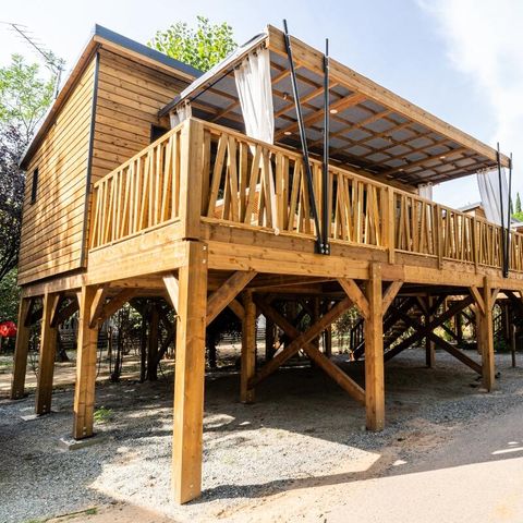 BUNGALOW 4 people - Kabane Lodge on Stilts 3 Rooms
