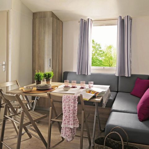 MOBILE HOME 6 people - Les Peupliers 4 Rooms 6 People Air conditioned + TV