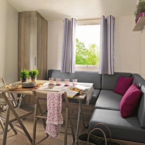 Mobile home 6 persons - Les Peupliers 4 Rooms 6 People Air conditioned + TV