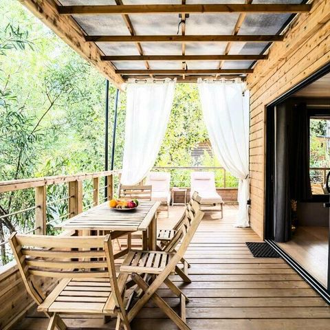 BUNGALOW 5 people - Kabane Lodge on Stilts 3 Rooms
