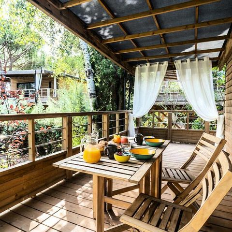 BUNGALOW 5 people - Kabane Lodge on Stilts 3 Rooms