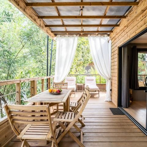 BUNGALOW 5 people - Kabane Lodge on Stilts 3 Rooms