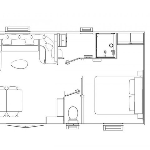 MOBILE HOME 4 people - Klassic 2 XL