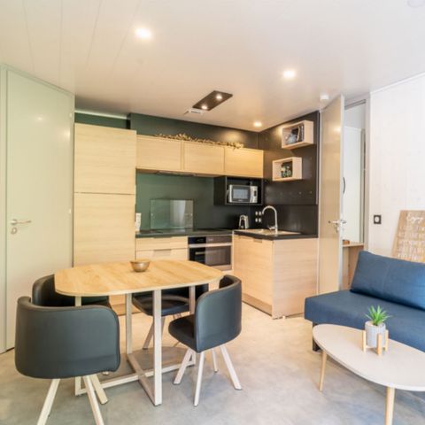 MOBILE HOME 4 people - Lodge Kabane 2 bedrooms, 2 bathrooms, 4 people.