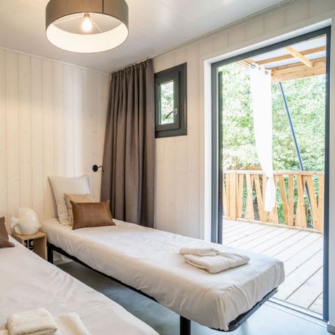 MOBILE HOME 4 people - Lodge Kabane 2 bedrooms, 2 bathrooms, 4 people.