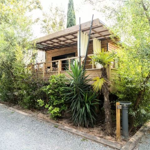 UNUSUAL ACCOMMODATION 5 people - Lodge Kabane sur Pilotis 3 Rooms 5 Persons Air-conditioned + TV