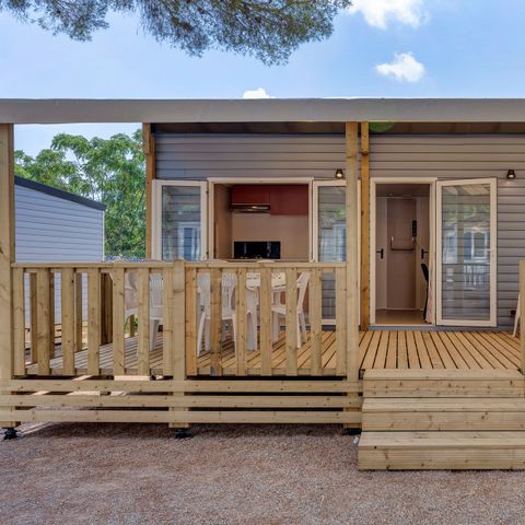 Mobile home 6 persons - Comfort XL | 2 Bedrooms | 4/6 Pers | Raised terrace | Air conditioning