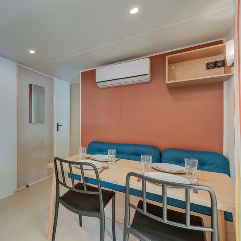Mobile home 6 persons - Comfort XL | 2 Bedrooms | 4/6 Pers | Raised terrace | Air conditioning