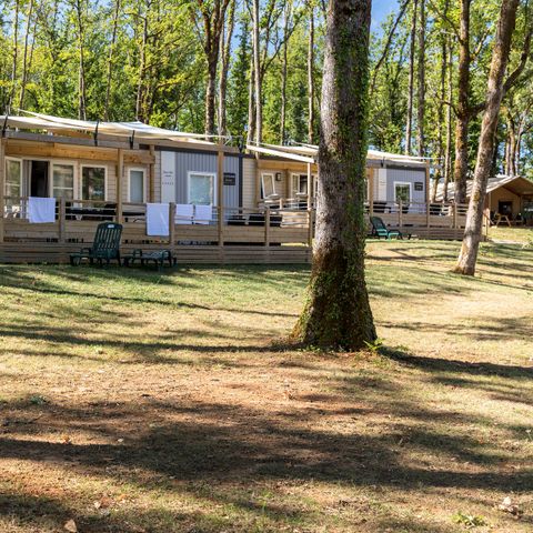 Mobile home 6 persons - Mobile-home | Comfort XL | 3 Bedrooms | 6 Pers. | Raised terrace | Air conditioning