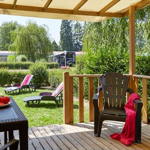 Mobile home 6 persons - Premium Azure | 3 Bedrooms | 6 Pers | Raised terrace | Air conditioning