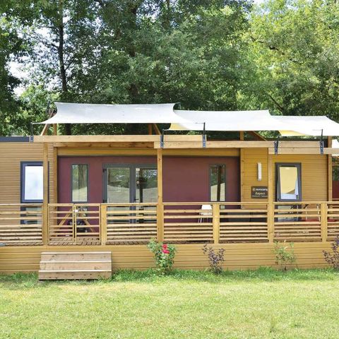 Mobile home 8 persons - Ultimate | 3 Bedrooms | 6/8 Pers | Raised terrace | Air conditioning | TV