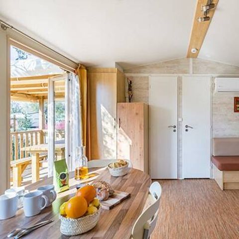 Mobile home 8 persons - Ultimate | 3 Bedrooms | 6/8 Pers | Raised terrace | Air conditioning | TV
