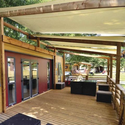 Mobile home 8 persons - Ultimate | 3 Bedrooms | 6/8 Pers | Raised terrace | Air conditioning | TV