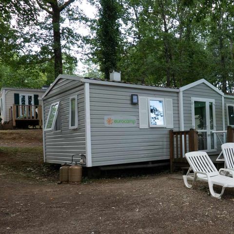 Mobile home 6 persons - Mobil-home | Classic XL | 2 Bedrooms | 4/6 Pers. | Uncovered elevated terrace | Air-conditioning.