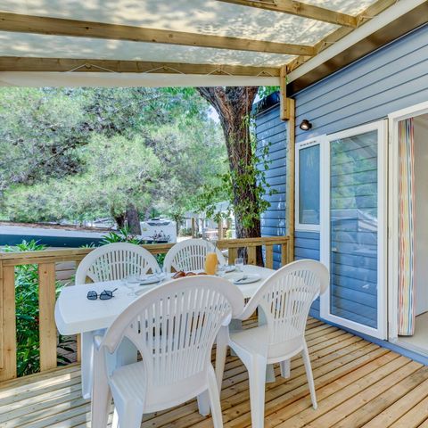 Mobile home 6 persons - Comfort | 3 Bedrooms | 6 Pers | Raised terrace | Air conditioning