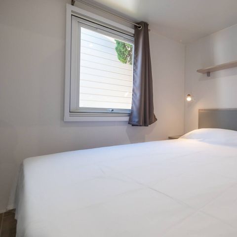 Mobile home 8 persons - Mobil-home | Classic | 3 Bedrooms | 6/8 Pers. | Non-covered raised terrace | 2 bathrooms | Air conditioning