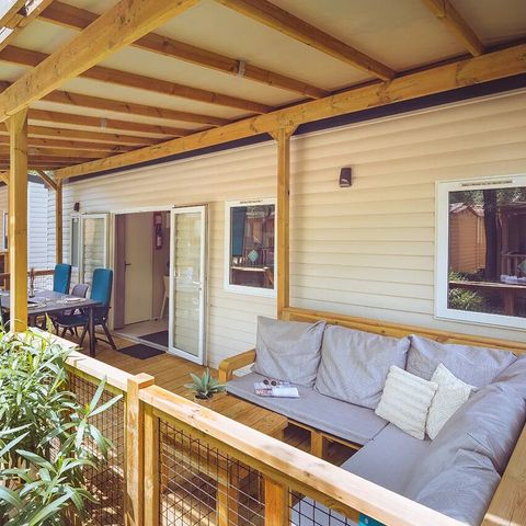 Mobile home 6 persons - Premium 3 bedrooms 2 bathrooms Lounge without TV