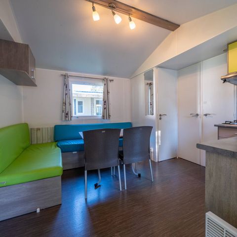 BUNGALOW 6 people - Mobile-home | Comfort | 3 Bedrooms | 6 Pers. | Raised terrace | Air conditioning
