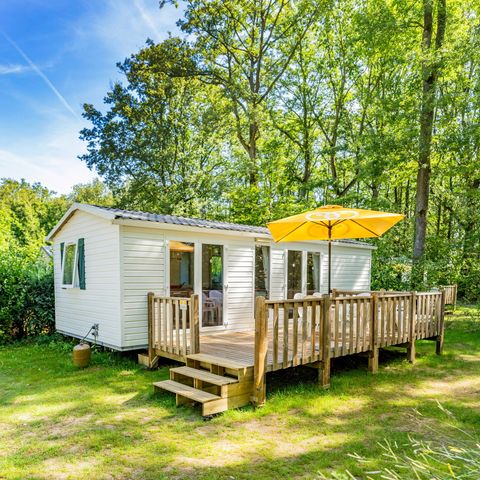 BUNGALOW 8 people - Mobile-home | Comfort | 3 Bedrooms | 6/8 Pers. | Uncovered raised terrace