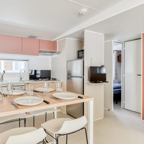 MOBILE HOME 6 people - Premium | 3 Bedrooms | 6 Pers | Terrace Lounge | Air conditioning | TV