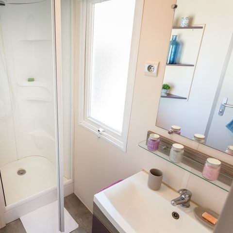 MOBILE HOME 6 people - Classic | 2 Bedrooms | 4/6 Pers. | Uncovered elevated terrace | Air-conditioning.