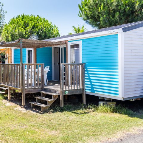 MOBILE HOME 6 people - Mobile-home | Comfort XL | 3 Bedrooms | 6 Pers. | Raised terrace | Air conditioning