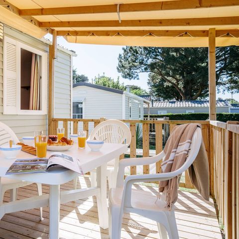 MOBILE HOME 6 people - Mobile-home | Classic | 3 Bedrooms | 6 Pers. | Raised terrace
