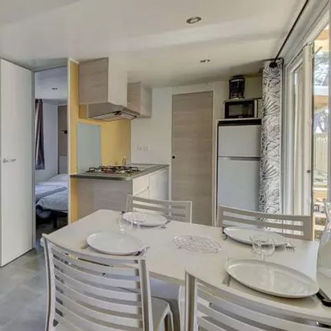 MOBILE HOME 8 people - Premium | 4 Bedrooms | 8 Pers | Lounge Terrace | 2 bathrooms | Air conditioning | TV