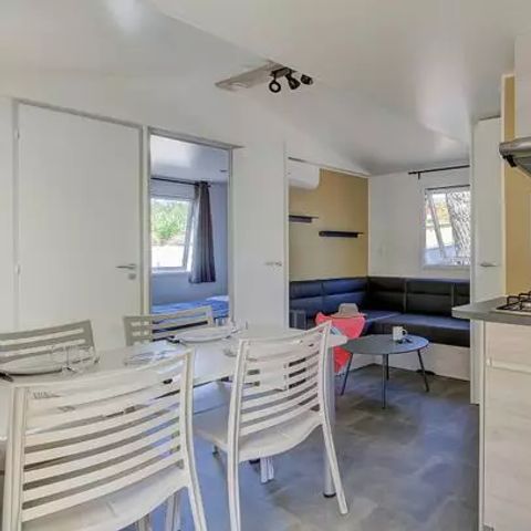 MOBILE HOME 8 people - Premium | 4 Bedrooms | 8 Pers | Lounge Terrace | 2 bathrooms | Air conditioning | TV