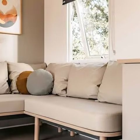 MOBILE HOME 8 people - Comfort | 4 Bedrooms | 6/8 Pers. | Raised terrace | Outdoor kitchen | 2 bathrooms | Air-condition.