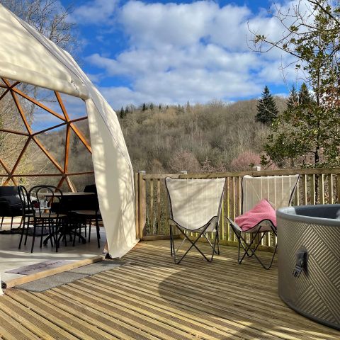 UNUSUAL ACCOMMODATION 4 people - DÖME LODGE SPA without bathroom