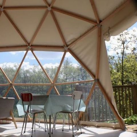 UNUSUAL ACCOMMODATION 4 people - DÖME LODGE SPA without bathroom