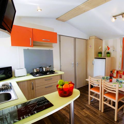 MOBILE HOME 6 people - 2 bedrooms - TV