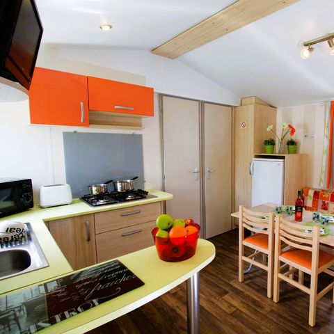 Mobile home 6 persons - 2 bedrooms - TV