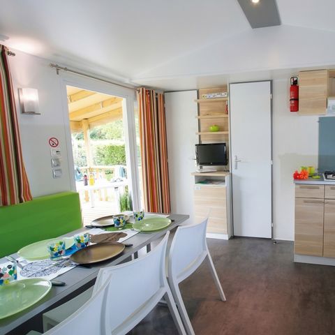 MOBILE HOME 6 people - 3 bedrooms - TV