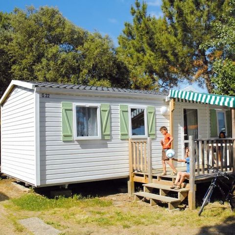 MOBILE HOME 6 people - 3 bedrooms - TV