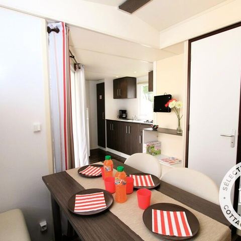 Mobile home 6 persons - 3 Rooms for 6 People + TV