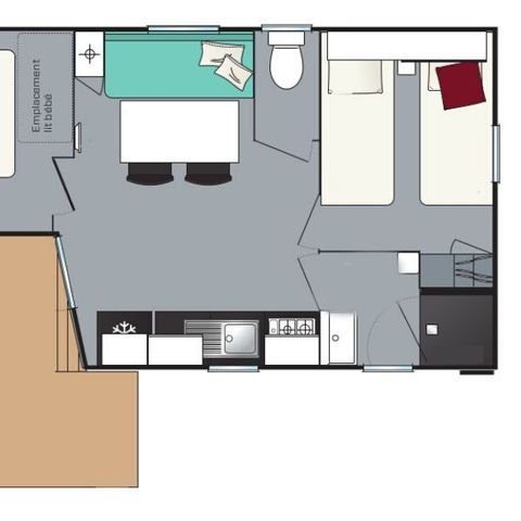 MOBILE HOME 5 people - Escape