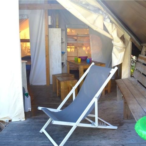 CANVAS BUNGALOW 4 people - 2-bedroom junior bungalow sleeps 4 17 m² (17m²)