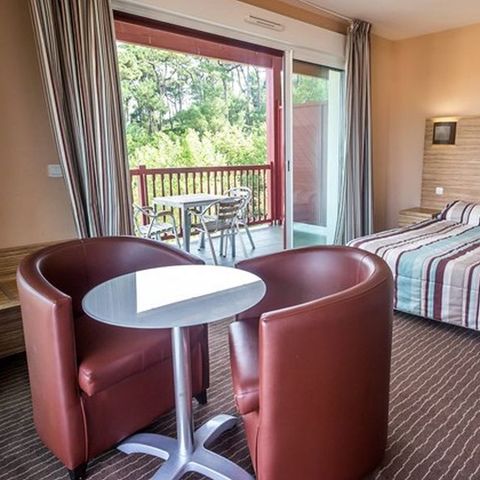 APARTMENT 3 people - (max. 2 adults) St Jean Luz Hotel Suite Erromardie