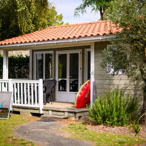 Chalet 4 persons - CHALET CONFORT 2bed. sleeps 4 - 35m2 - integrated terrace