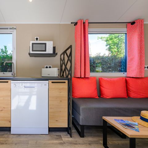 Mobile home 4 persons - SIGNATURE PRESTIGE 2 bdrm. 4 pers. - 34m2 - covered terrace